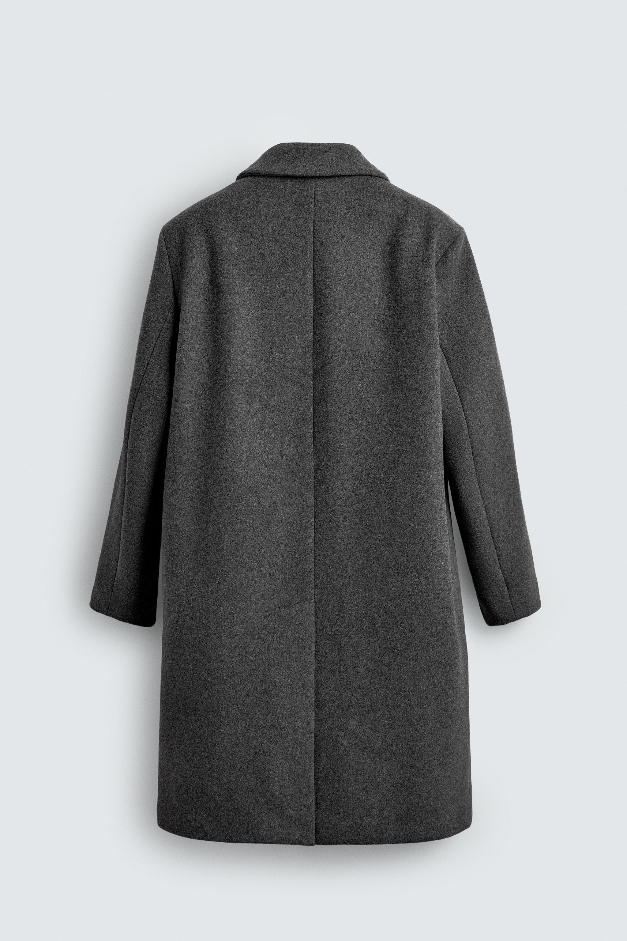 MANTEAU MÉLANGE LAINE MANTECO®